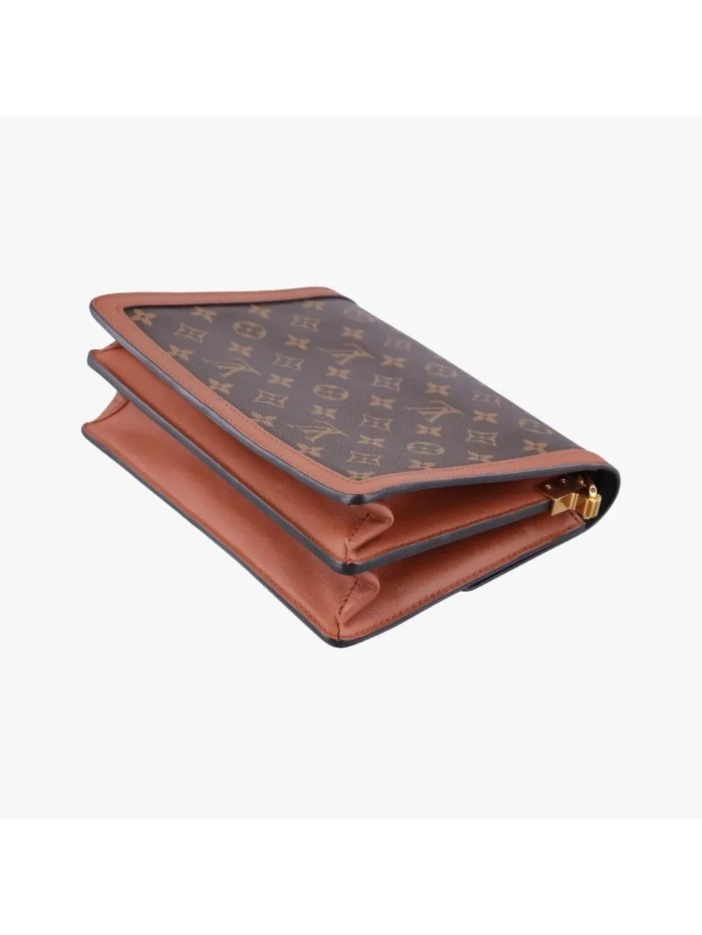 Louis Vuitton Dauphine Monogram Brown Reverse Shoulder Bag